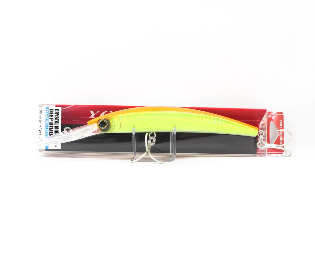 Yo Zuri Crystal Minnow DD 130 Mm Floating Lure R1136-HOBG (2462)