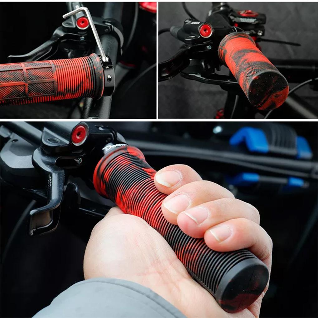 Comfortable Bicycle Grips For Long Rides Ergonomic Anti-slip Texture Handlebar Grip Handle Grip