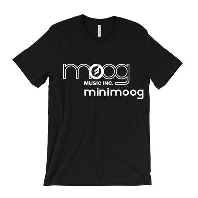 26 Футболка Moog - Music Inc. - Аналоговый синтезатор - Minimoog - Футболка унисекс Roland