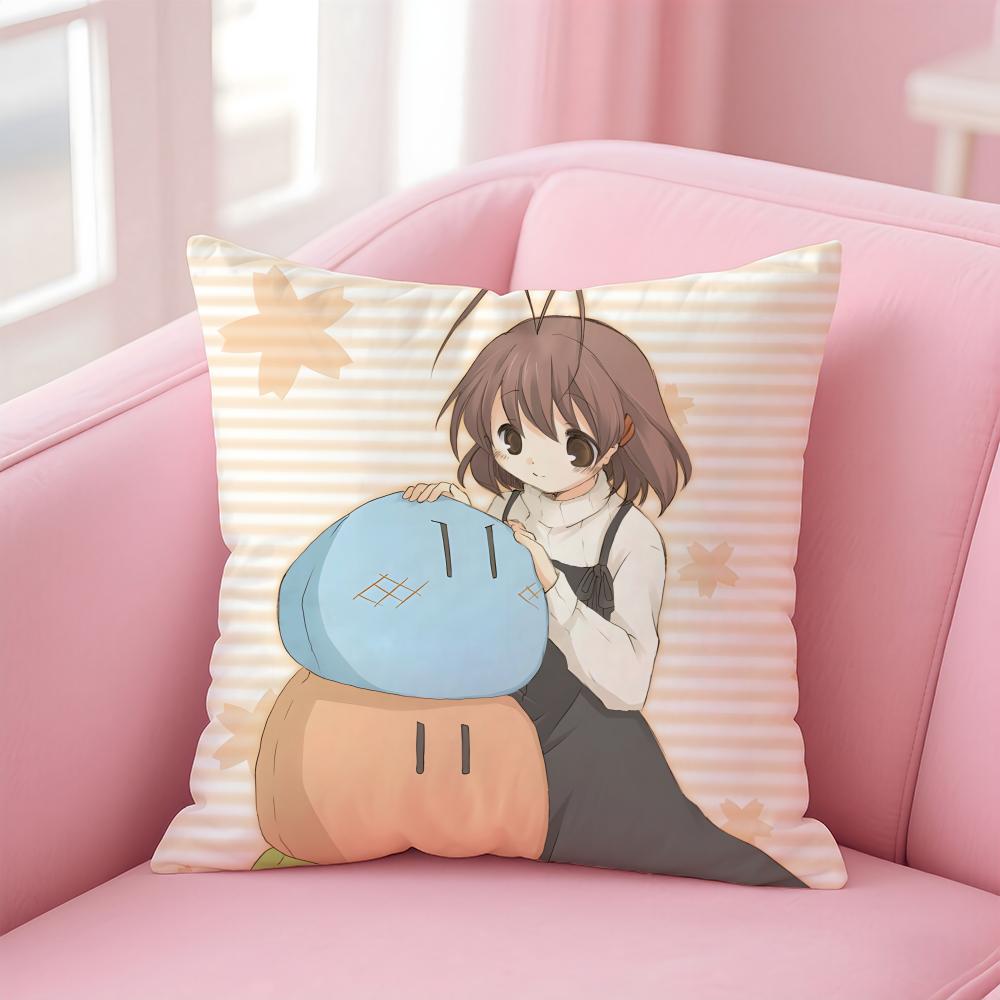 C-Clannad Наволочка Мягкая Дружелюбная Ткань и Скрытая Молния