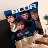 B-Blur Рок-группа Персонализированные Фото Текст Домашние Декоративные Подушки Бытовые Подарки 45x45см