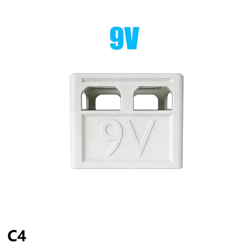 Коробка для хранения батареек Aaa/Aa/9V/Cr2032/Cr2025, штабелируемый органайзер для батареек, декоративный держатель для батареек, коробка для хранения для дома, офиса