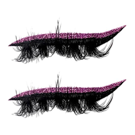 1 пара ленивых теней для век, патч для ресниц, водостойкие тени для век, наклейки для макияжа ресниц, многоразовые наклейки для макияжа глаз с накладными ресницами, тени