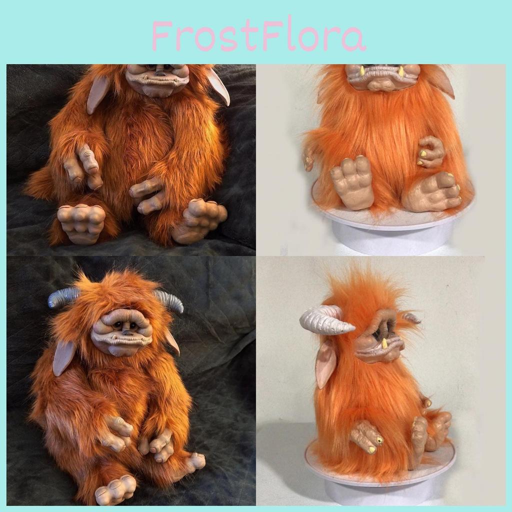 Animal Labyrinth Ludo Plush Large Mouth Creature Toy Halloween Horror Ornament