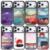 Japanese art Mount Fuji Mobile Phone Case for IPhone 17 AIR 16pro Max 15 14 13 12 11 Bumper Cover