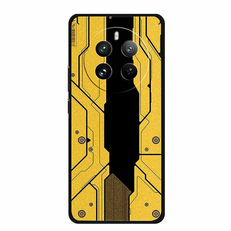 Чехол для Realme 12 4G 6.67" Роскошный Мягкий Силиконовый TPU Чехлы для Телефона Задняя Крышка для Realme12 4G Ударопрочный Милый Красивый Бампер Чехол