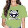 Raccoon In North America Cute Tshirt For Unisex Girl 4xl Lover Trash Panda Humor Leisure Tee T Shirt High Quality Loose