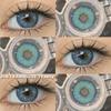Eyeshare ОМГ Натуральные Контактные Линзы Коричнево-Серые Мягкие Контактные Линзы Без Диоптрий Можно Использовать Один Год Оплата при Получении
