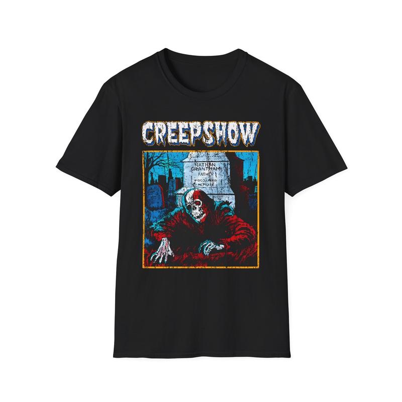 Creepshow Skeleton Graveyard Unisex T-Shirt| Horror Movie Graphic