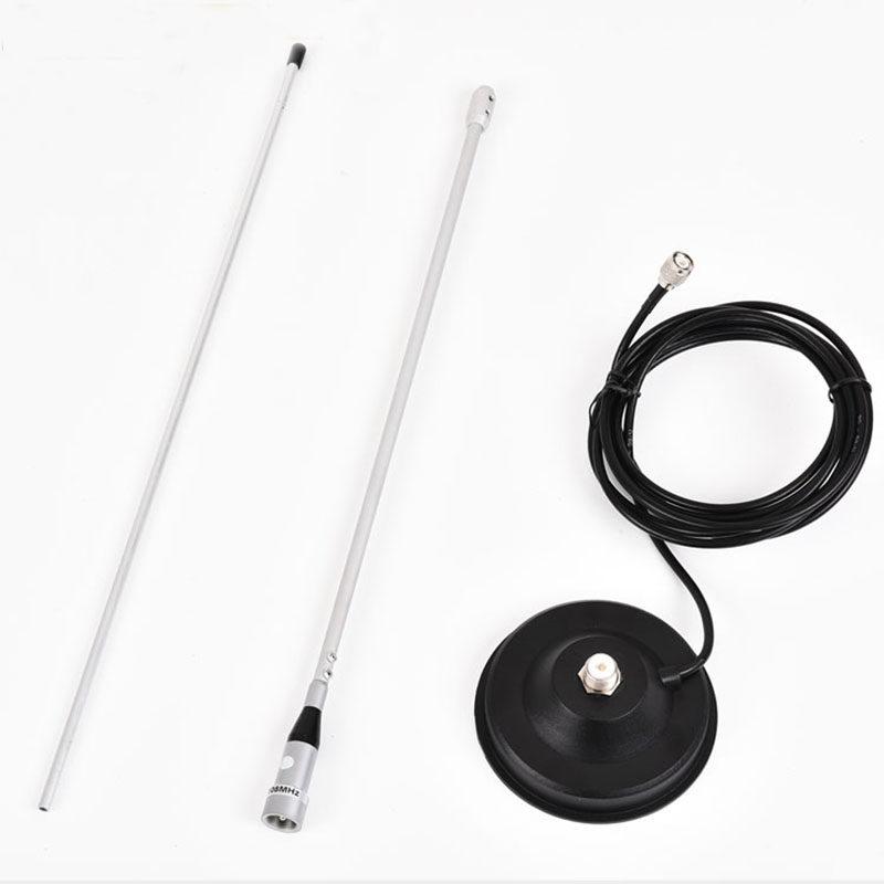 Aluminum Car Suction Cup Antenna with Adjustable Frequency 88-108MHz FM Transmitter