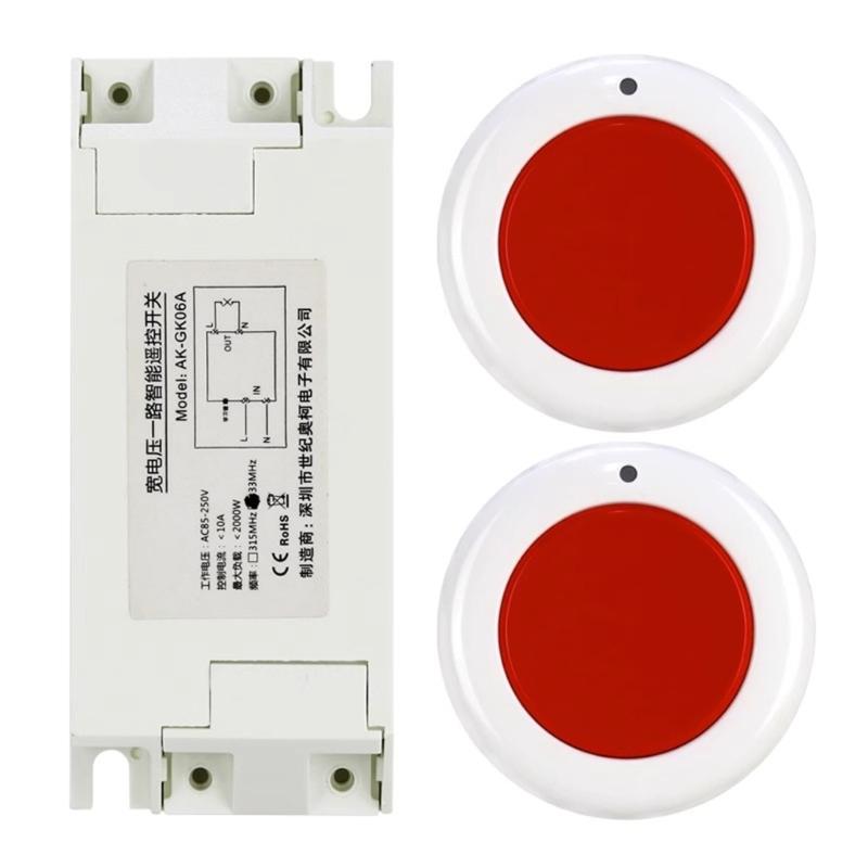 433Mhz Remote Control Relaying Switches 1 Channel Wireless Remote Control Switches Relaying Receiver Transmitter
