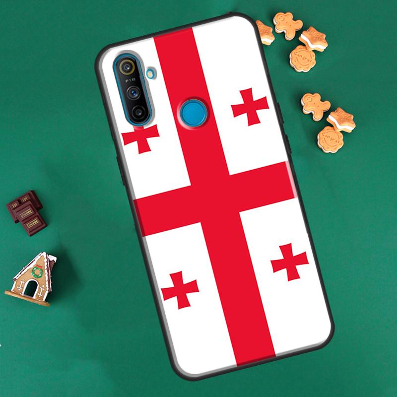 Флаг Грузии в стиле гранж для Realme GT Neo 2 7 8 Pro 8i 9i C3 C21, чехол для OnePlus 10 Pro 9 Pro Nord2 8T 9R