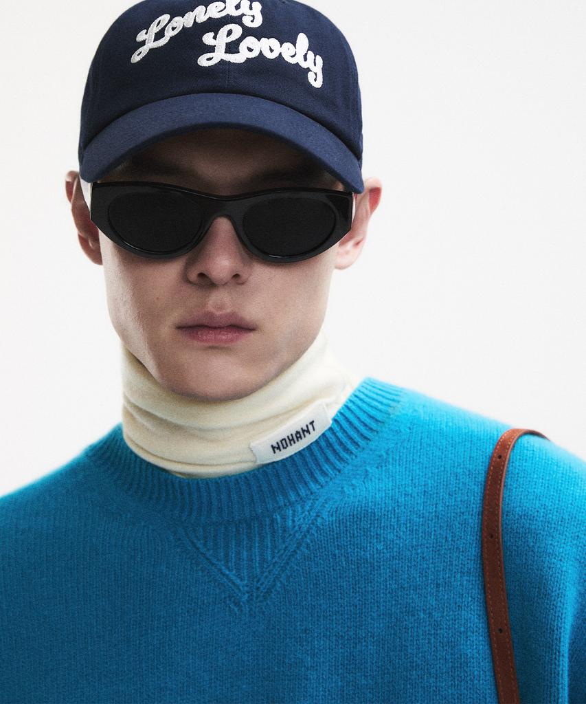 NOHANT Essential Cashmere Knit Sweater Blue