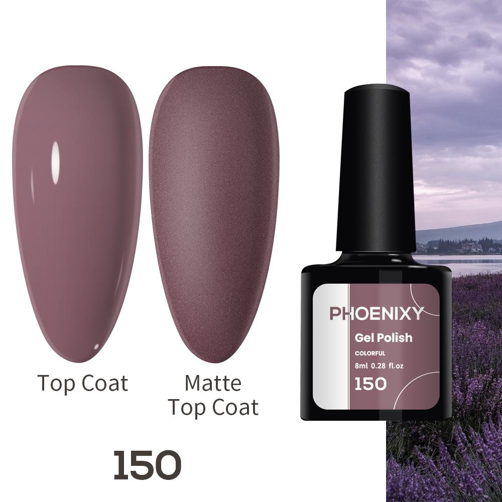 Гель-лак для ногтей PHOENIXY, 8 мл, отмачиваемый гель-лак для дизайна ногтей, маникюрного салона, лампы для ногтей своими руками и украшения домашнего гелевого дизайна ногтей