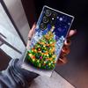 Чехол для телефона "Счастливая рождественская елка со снегом" для Samsung Galaxy S23 S24 S25 Edge S26 Ultra S22 + S21 Plus S20 FE Чехол Силиконовый Печать Sh
