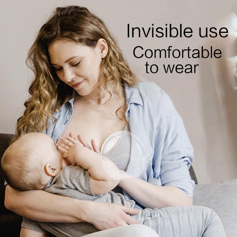 1 шт. Портативный сборщик грудного молока, мягкие прокладки для груди, препятствующие проливанию, для кормящих мам, пищевой силикон, безопасный и не загрязняющий окружающую среду