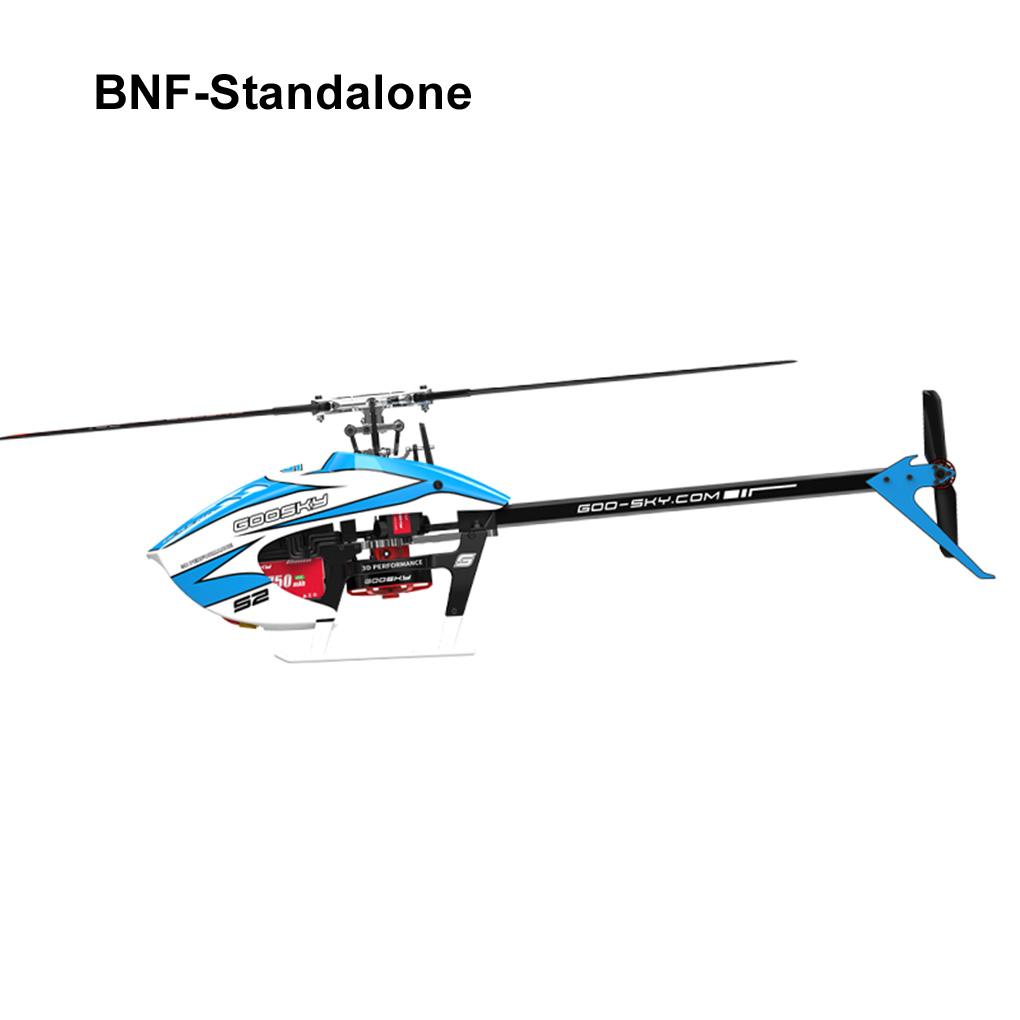 2025 New Goosky S2 Max BNF/RTF 6channel 3D Stunt Double Brushless Motor Direct Drive Motor Flybarless Direct-drive Rc Helicopter