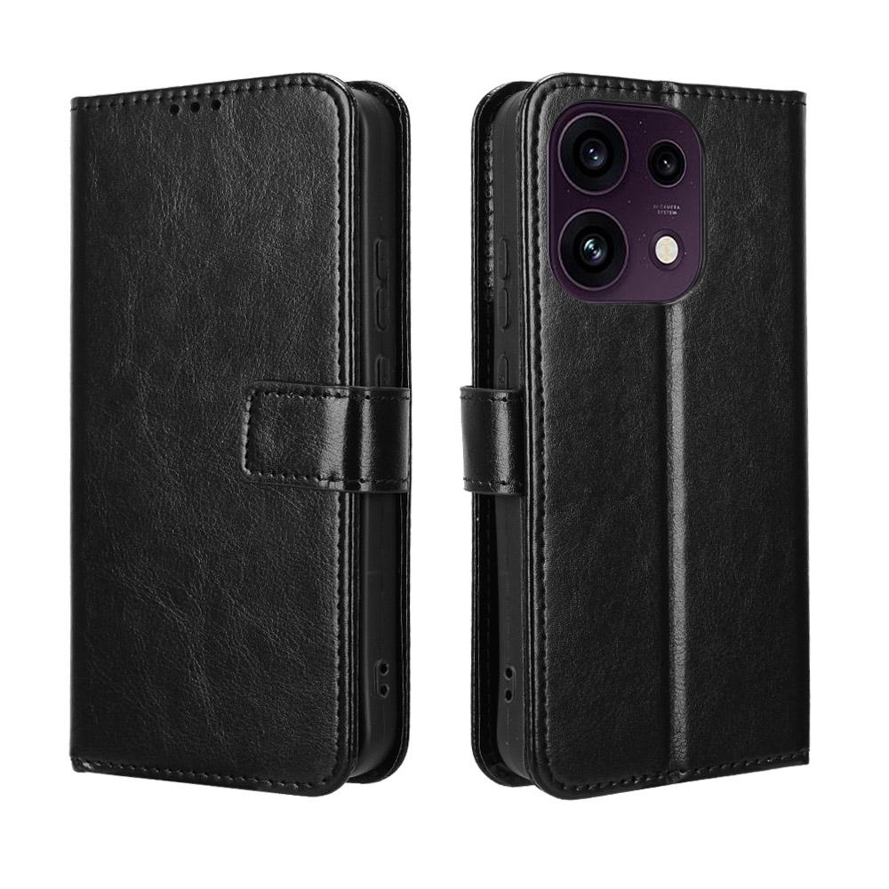 Flip Cover For OPPO Reno 16F / Reno 16FS Leather Case [Flip Vintage Leather] Shockproof Durable Retro Phone Case