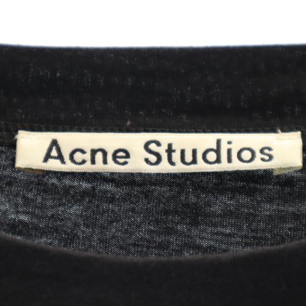 Acne Studios Дизайн с коротким рукавом цельный XS Черная серия Женский Б/У