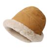 Autumn and Winter Imitation Mink Mongolian Hat Women's High Sense Lady Wind Mink Bucket Hat Big Head Circumference Warm Ear Protector Basin Hat