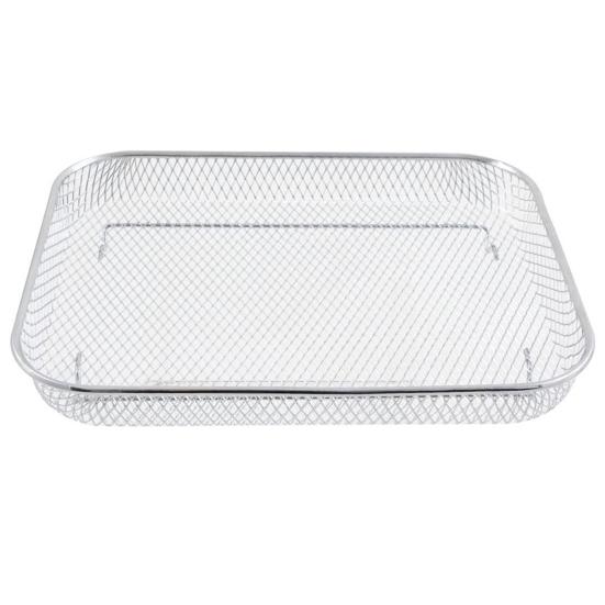 Корзина для выпечки, хромированная железная сетка для запекания, прочная фритюрница, корзина для запекания, кухонная утварь для Bravo