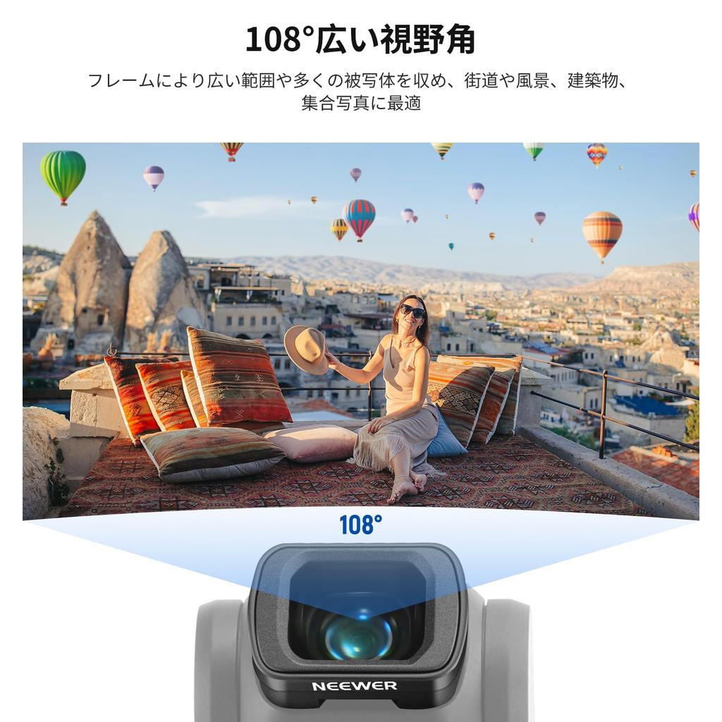 NEEWER ND Filter Set and with 2X Macro and Blue Anamorphic and Screen Compatible with DJI Osmo Pocket 3 Creator Combo Accessories (3 Filters) ND8,