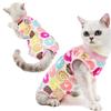 Cotton Pet Cat Neutering Clothes Female Dog Postpartum Weaning Clothes Anti-licking Surgical Clothes Spring and Summer Thin