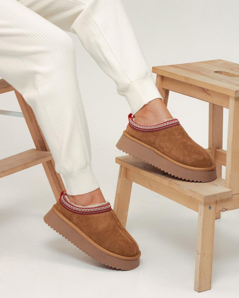 Women's Ugg Boots Allsy 188039 36 Red Suede