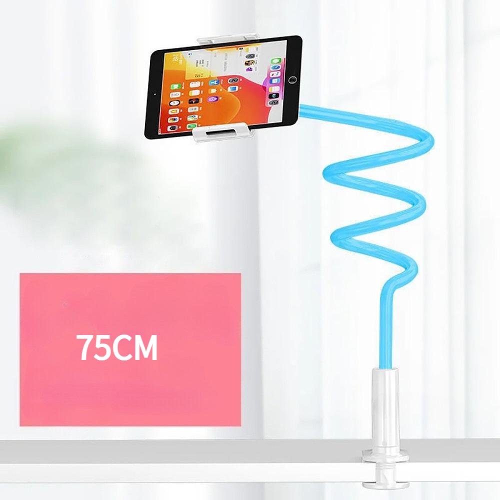 Bed Phone Holder 360° Rotatable Tablet Stand Adjustable Clamp Mount for 4.7-12.9" iPhone iPad Lazy Bracket for Bed Desk Office