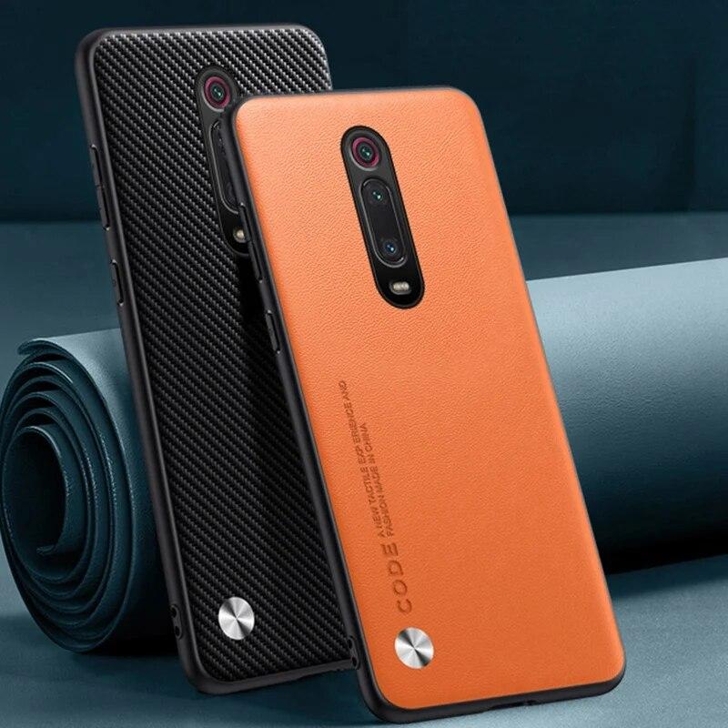 Роскошный чехол из искусственной кожи для Xiaomi Mi 9T Pro Mi9T, матовый силиконовый противоударный защитный чехол для телефона Redmi K20 Pro Coque