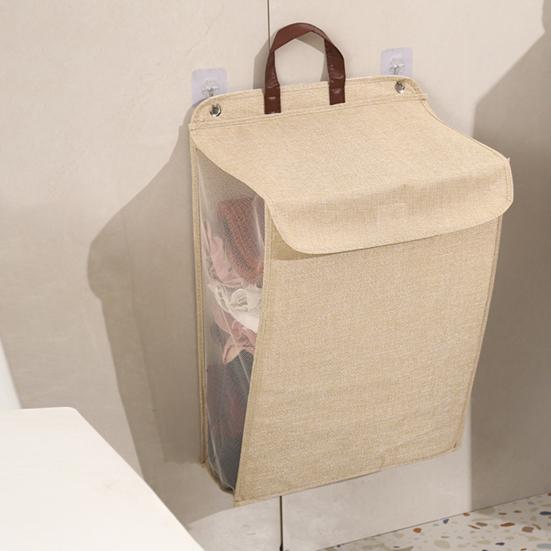 Yousheng Collapsible Clothes Basket Laundry Hamper with Lid Large Capacity Foldable Design Dirty Clothes Hamper Bathroom Organizer