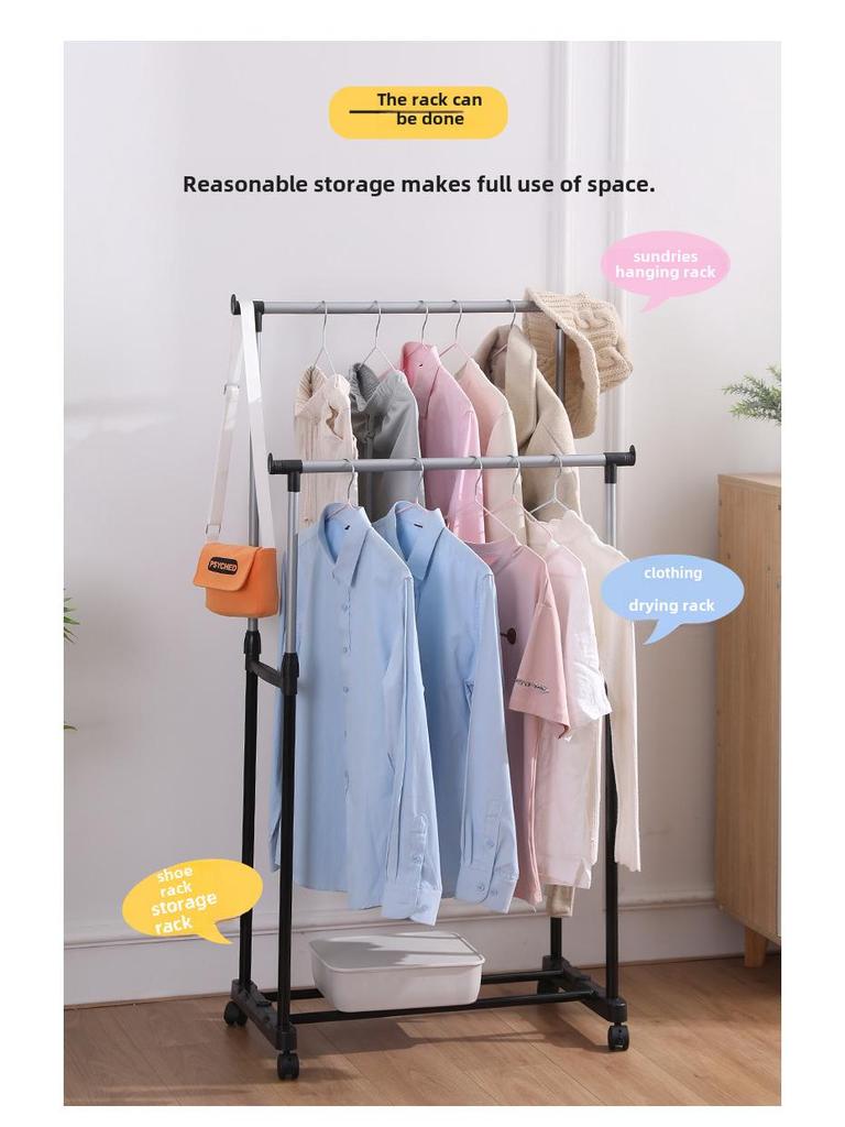 Одностоечная напольная сушилка для белья для помещений, для спален