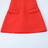 2025 Spring Women's Off-Shoulder Bandeau Dress with Flap Detail - European & American Style