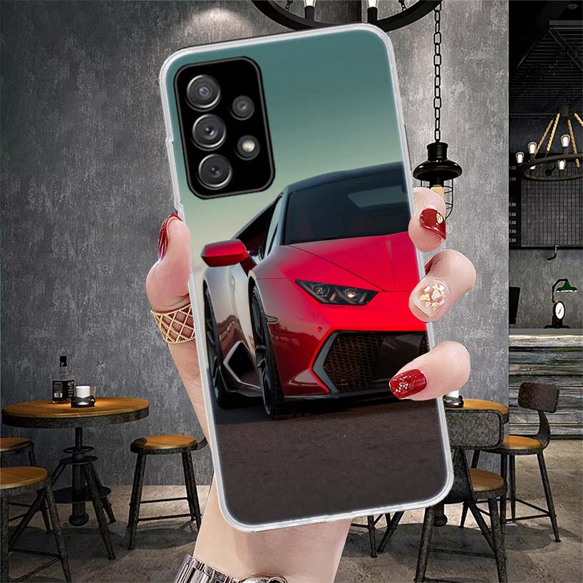 Спортивные Автомобили Мужской Мужчины Мягкий Чехол Для Телефона Для Samsung Galaxy A13 A14 A15 A16 A17 A53 A54 A55 A56 A57 A33 A34 A35 A36 A37 A23 A24 A25