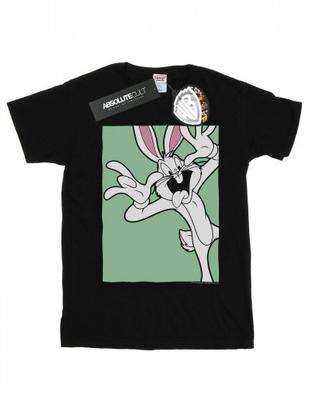 Мужская футболка с забавным лицом Bugs Bunny