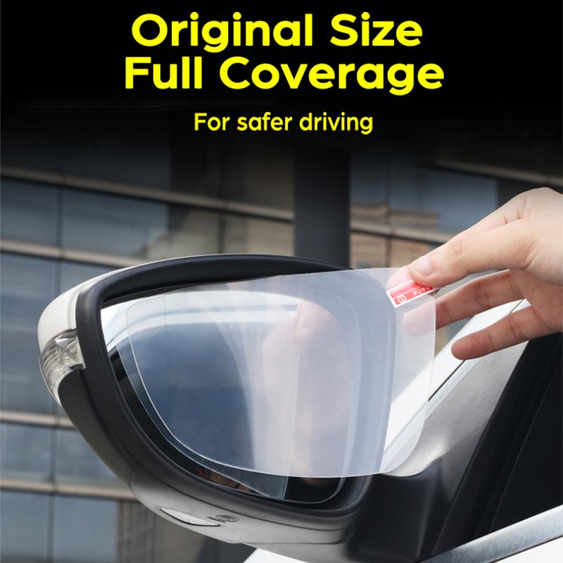 Full Cover Anti Fog Rainproof Film for Toyota Rav4 XA40 2013~2018 RAV 4 40 Car Rearview Mirror Protective Film Accessories