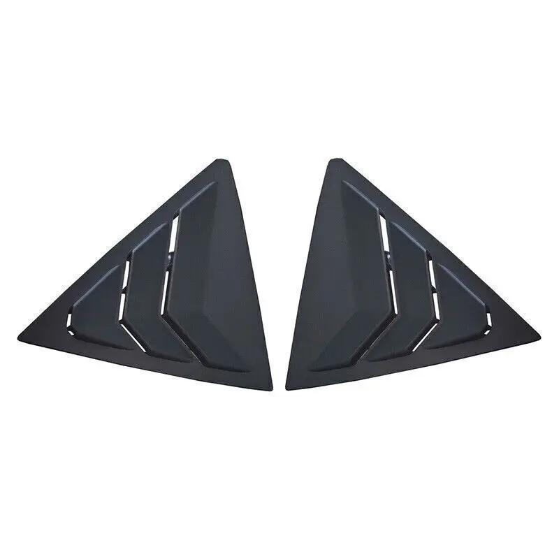 Для Toyota Corolla 2014 2015 2016 2017 2018 Автомобильные задние жалюзи на окно Боковая крышка-жалюзи Накладка Стикер Вентиляционное отверстие Ковш Углеродное волокно Авто