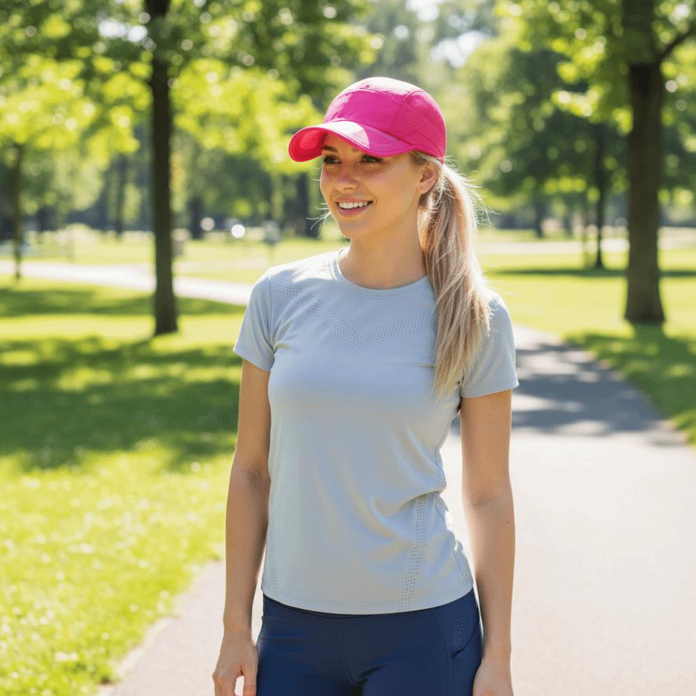 Lightweight Sports Hat Quick Drying Visor Cap New Design Baseball Cap
