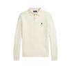 Polo Solid Knit Long Sleeve Sweater Men Sweater Cream MNPOSWE16822070-101