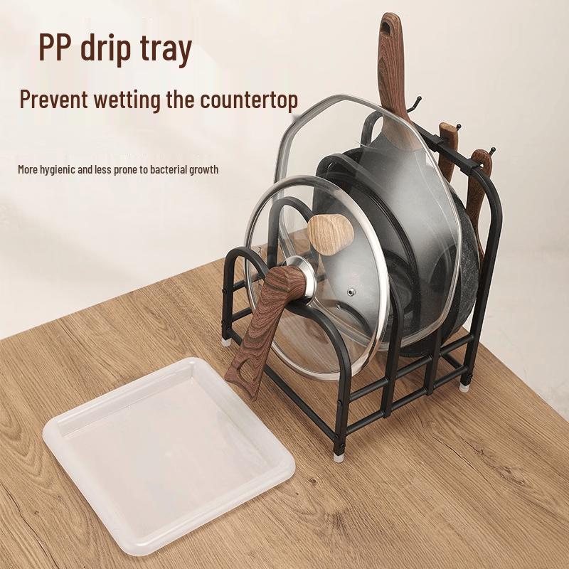 Stainless Steel Chopping Board & Pot Lid Rack