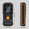 50/80M Laser Rangefinder Laser Distance Meter Range Finder Measurable Angle Laser Measure Electronic Ruler Measurement Tool LM01