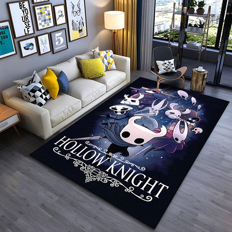 Hollow Knight Game Art Carpet suitable as a non-slip mat for the living room or bedroom sofa