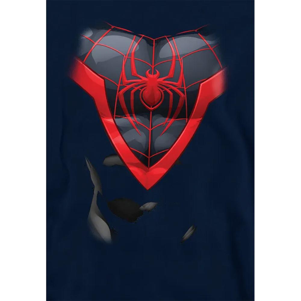 Spider-Man Childrens/Kids Miles Morales Costume Hoodie