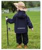 2025 Children's 3-in-1 Fleece-Lined Windbreaker - Boys' Hooded Jacket for Autumn & Winter