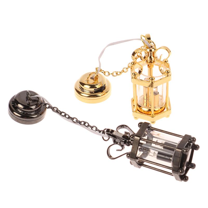 1:12 миниатюрный потолочный светильник для кукольного домика, люстра, светодиодный настенный светильник, мебельный декор