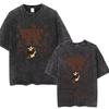 Washed Chris Brown Music Album Cover Print Tshirt Breezy Bowl XX Tour  Merch T Shirts Men Women Hip Hop High Quality Tshirt