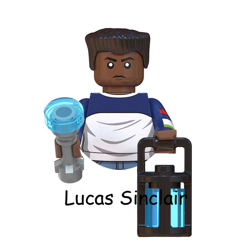 Ужасный фильм Вверх тормашками Дастин Майк Лукас Уилл Элевен Конструктор Модель Фигурка Действия Игрушки Для Детей