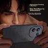 IQOO12 Phone Case, Vivo Iqoo 12 Protective Cover, Shockproof Lens Full Protection Soft, Simple Luxury Silicone Outer, WoAnd Leather Case, Black