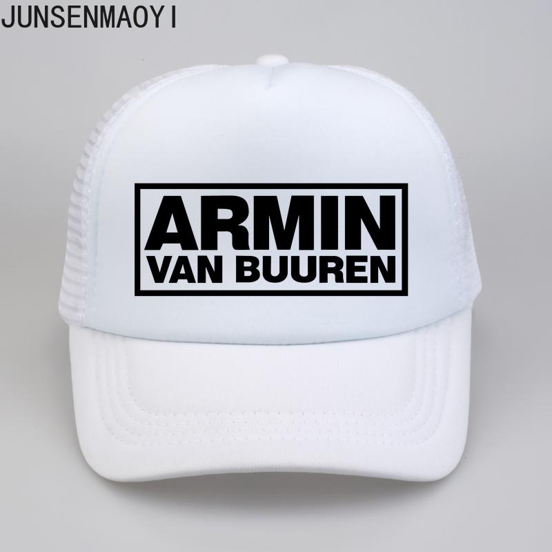 Armin Van Buuren cap DJ Fans Trucker Mesh Cool Baseball caps Together In A State of Trance Cap Women Unisex Music Cap Hat Sun Hat