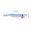 5PCs Artificial Simulation Luminous Fish Squid Jigs Hard Fishing Lures Shrimp Baits Hook